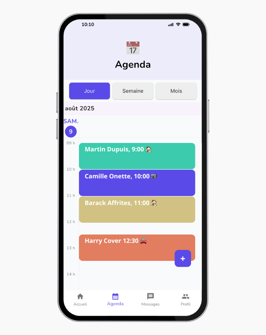 Application mobile PRO illustration
